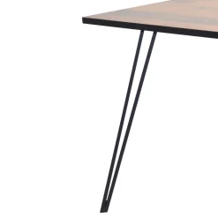 Esstisch Kombination mit Schwingstühlen - Yagov (fünfteilig)