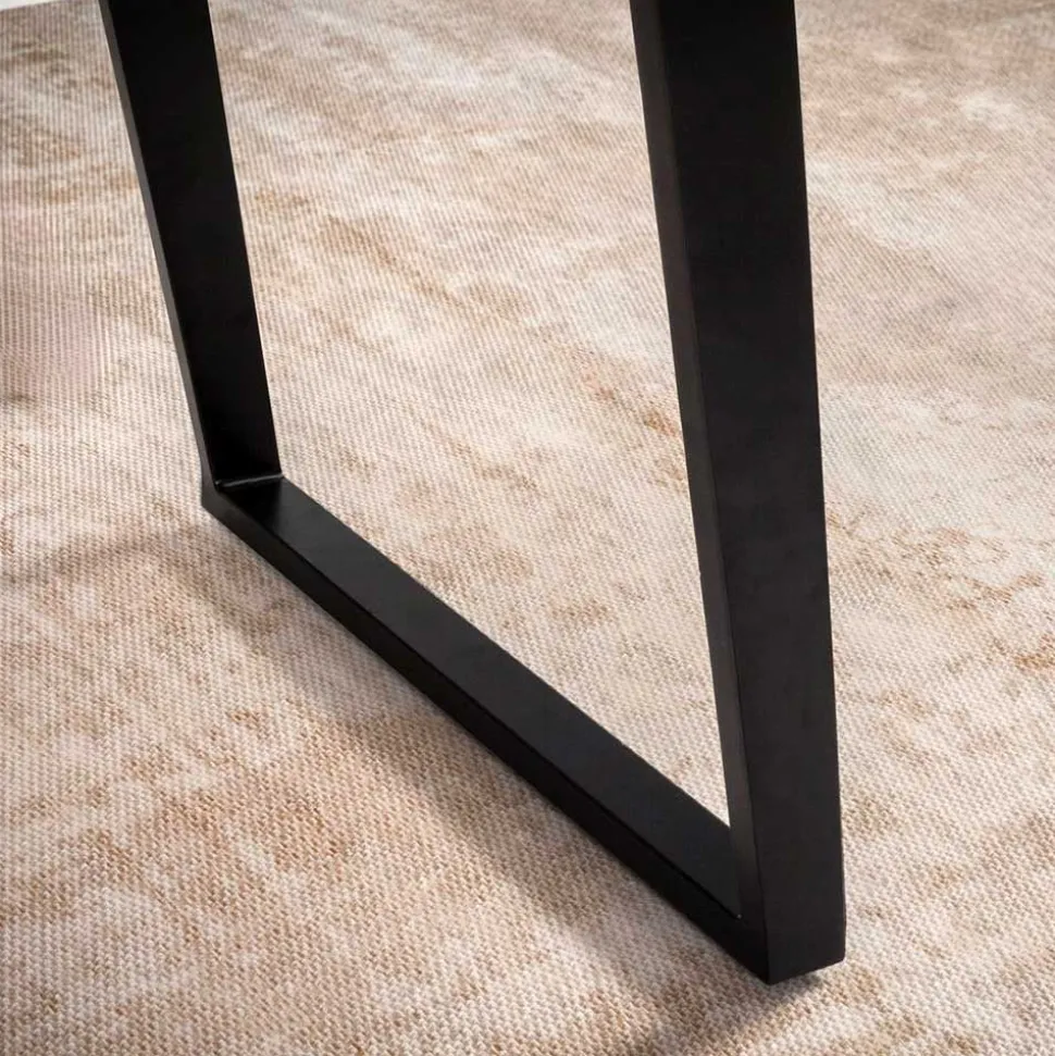 Esstisch mit schrägen U-Beinen - Alice