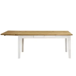 Esstisch mit Stühlen Lugon im Landhausstil (fünfteilig)