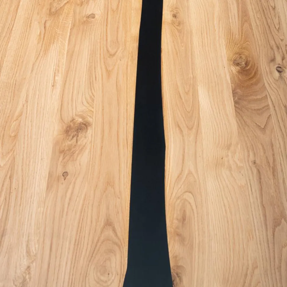 Esstisch mit X-Metallbeinen - Drakura