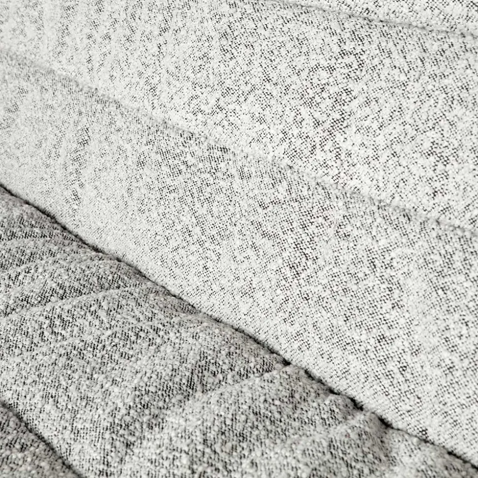 Esstisch Polsterbank in Offwhite Hellgrau - Utperio