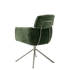 Esstisch Sessel in Oliv Grün Stoff - Occita (2er Set)