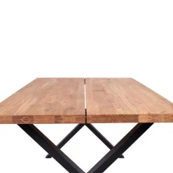 Esstisch Sitzgruppe aus Eiche - Yourney (siebenteilig)