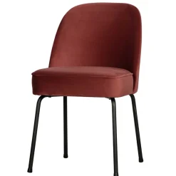 Esstisch Stühle in Kastanienfarben Samt - Spicla (2er Set)