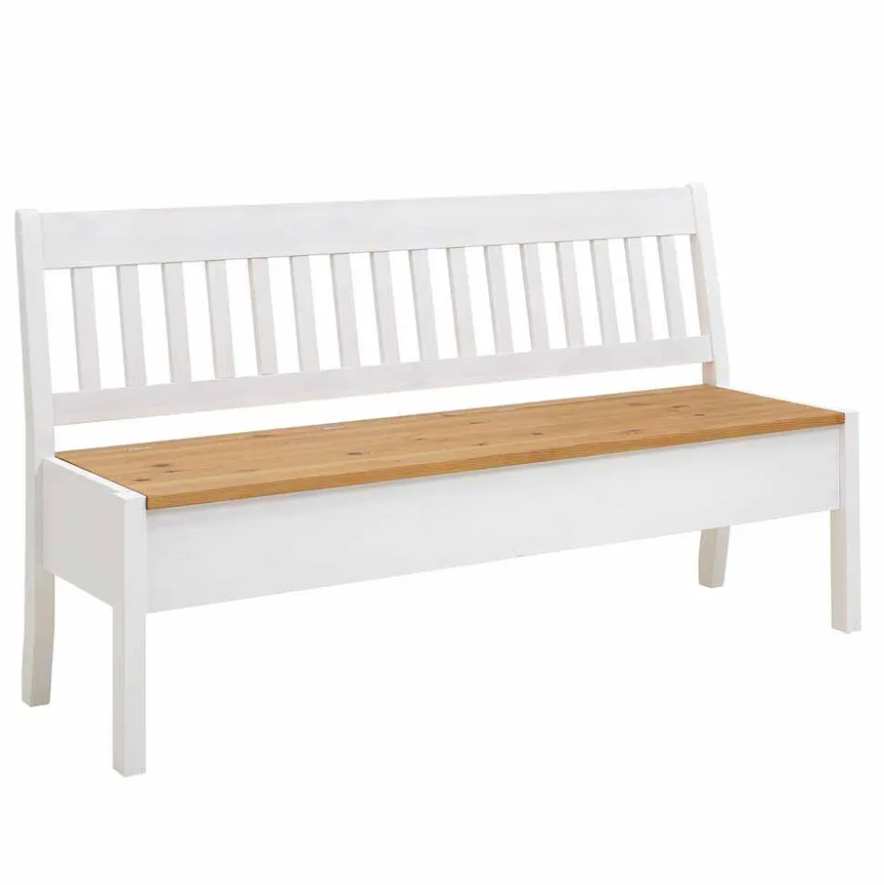 Esstischbank Molzau mit Stauraum