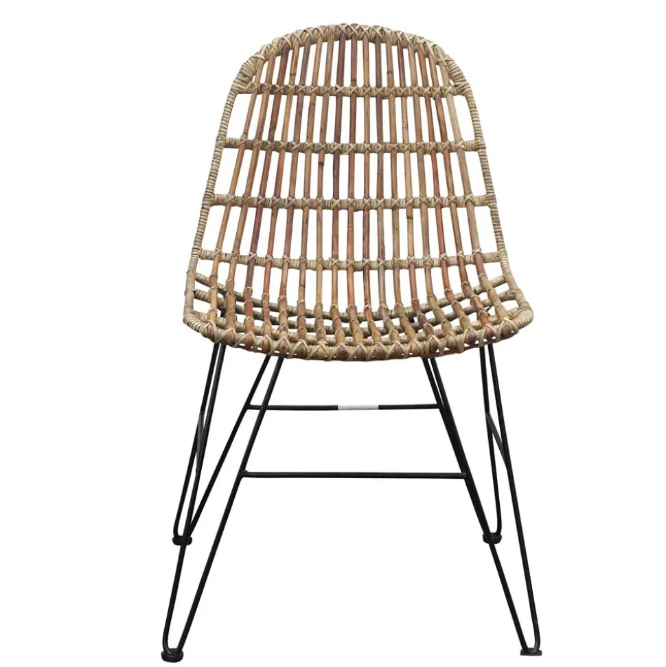 Esstischstuhl Barca aus Rattan