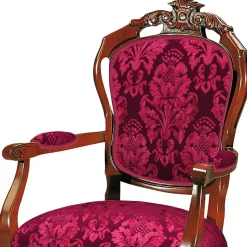 Esstischstuhl mit Armlehnen im Barockstil - Vennezo