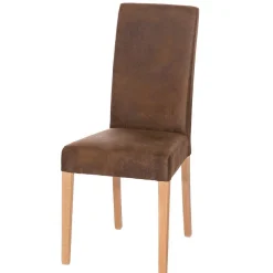 Esstischstuhl Vantralo in Braun (2er Set)