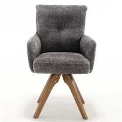 Esszimmer Armlehnenstuhl drehbar - Novumsa (2er Set)