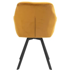 Esszimmer Drehstuhl mit Armlehnen - Delamaro