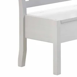 Esszimmer Eckbank Onesti in Weiß Kiefer massiv