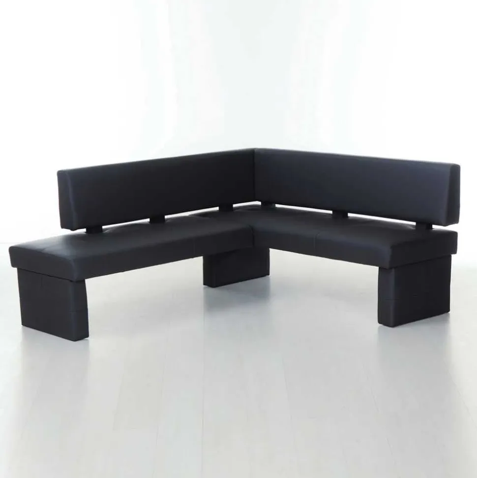 Esszimmer Eckbank Stilisto in Schwarz