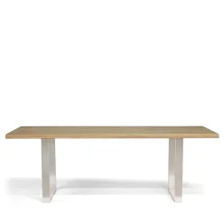 Esszimmer Esstisch in Eiche Bianco Holz - Merida