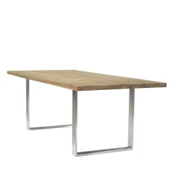 Esszimmer Esstisch in Eiche Bianco Holz - Merida