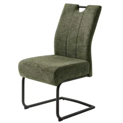 Esszimmer Freischwinger mit Federkern - Surci (2er Set)