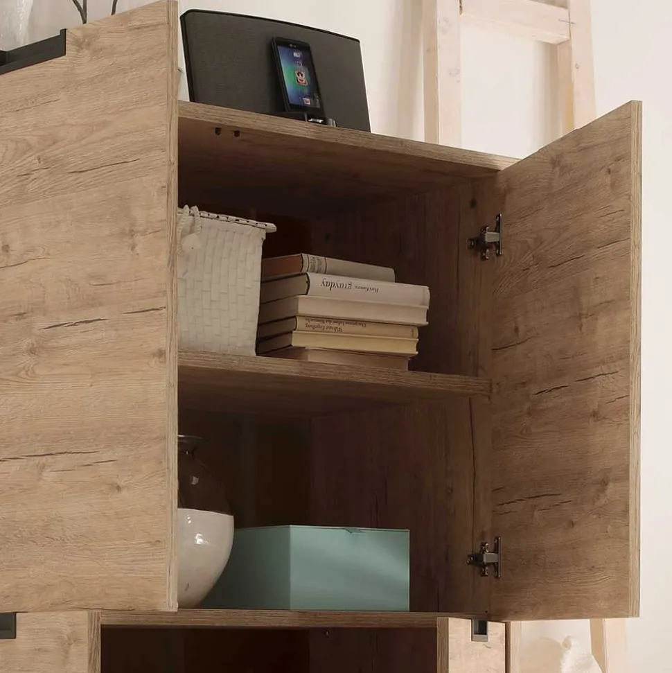 Esszimmer Highboard Rodonda im Retro Style