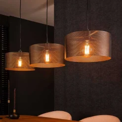 Esszimmer Hängeleuchte mit drei Schirmen - Lundreo