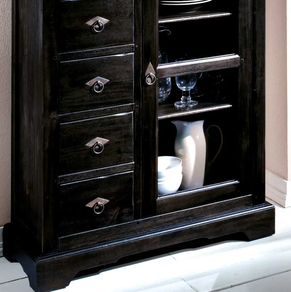 Esszimmer Kommode Imano aus Akazie Massivholz