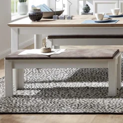 Esszimmer Landhausbank mit Polsterauflage - Sinolita