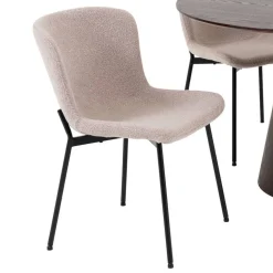 Esszimmer Möbelset mit rundem Tisch - Crystono (fünfteilig)