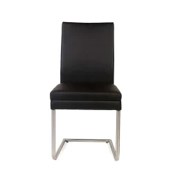 Esszimmer Schwingstuhl mit Kunstleder - Monty (2er Set)