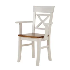 Esszimmer Sitzecke Barlad in Weiß Bernstein (vierteilig)