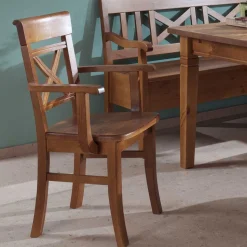 Esszimmer Sitzecke Bistrita in Bernsteinfarben (fünfteilig)