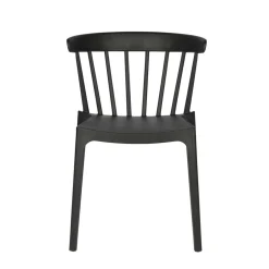 Esszimmer Stapelstuhl in Schwarz - Excellenta (2er Set)