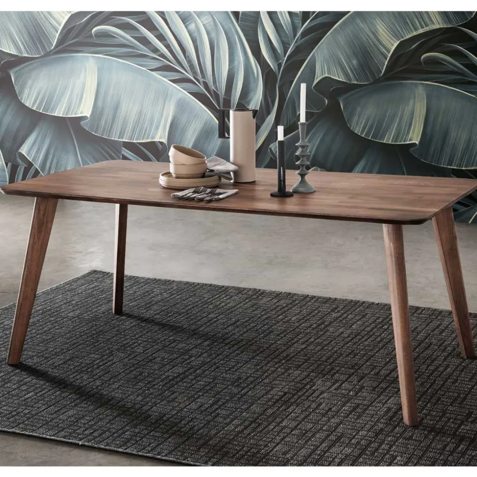 Esszimmer Tisch aus Kernbuche in Braun geölt - Malawi