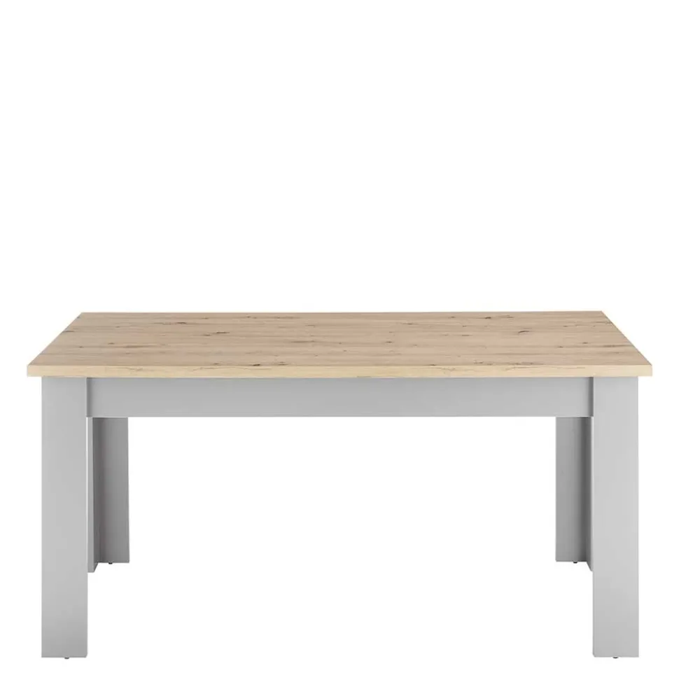 Esszimmer Tisch in Eiche NB & Lichtgrau - Buleta