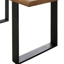 Esszimmer Tisch mit Holzplatte aus Wildeiche - Rouven