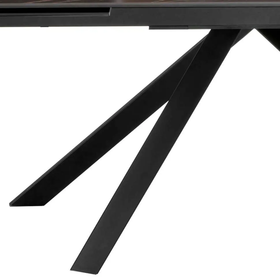 Esszimmer Tisch mit Sinterstein Platte verlängerbar - Paulo