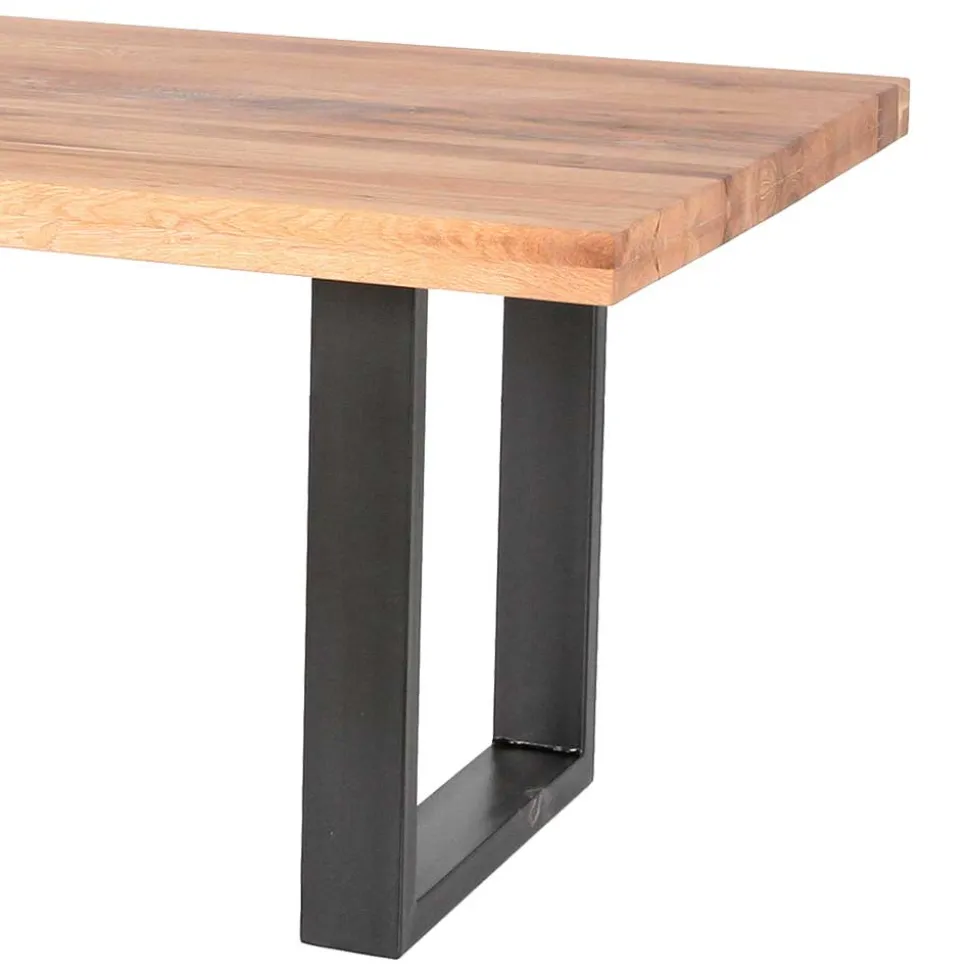 Esszimmer Tisch Vigo aus Balken Eiche