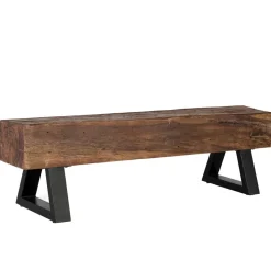 Esszimmerbank aus Recyclingholz Balken - Evinele