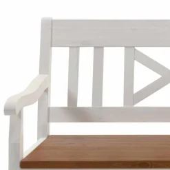 Esszimmerbank Barlad mit Armlehnen und Truhe