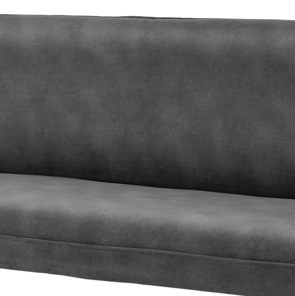 Esszimmerbank in Dunkelgrau Microfaser - Aturin