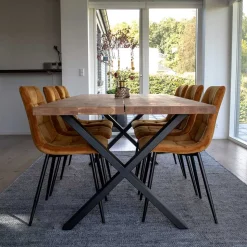 Esszimmereinrichtung Tischgruppe - Brave (siebenteilig)