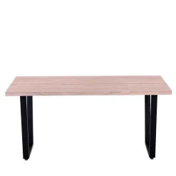 Esszimmergruppe mit Microfaser-Stühlen - Dascalo (fünfteilig)