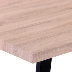 Esszimmergruppe mit Microfaser-Stühlen - Dascalo (fünfteilig)