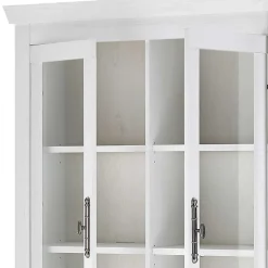 Esszimmermöbel Kombi in weißer Holzoptik Pinie - Liancos (vierteilig)