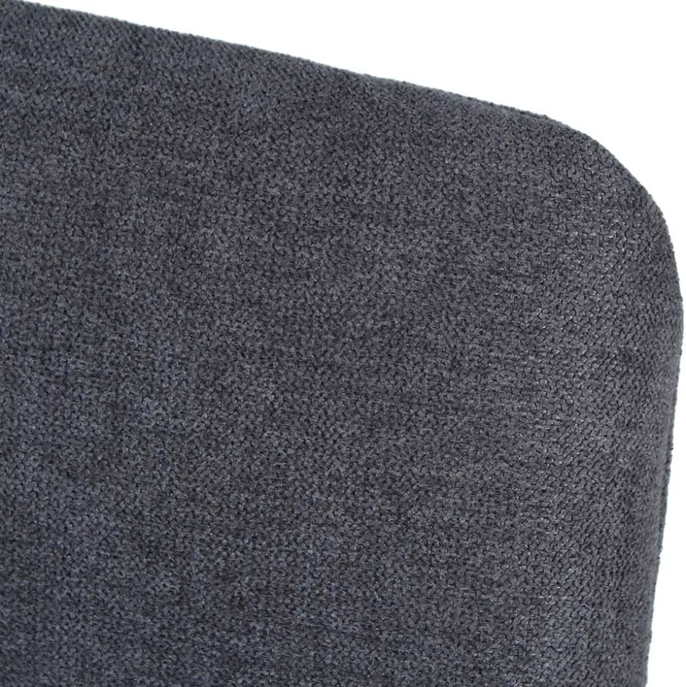 Esszimmerstühle in Dunkelgrau & Schwarz - Frees (2er Set)