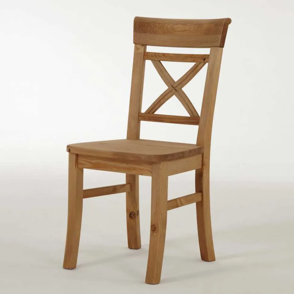 Esszimmerstuhl Giurgia im Landhaus Design (2er Set)