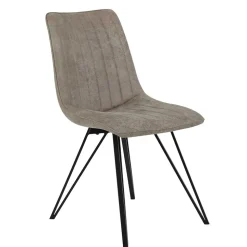 Esszimmerstuhl in Beigegrau - Beveric (Set)