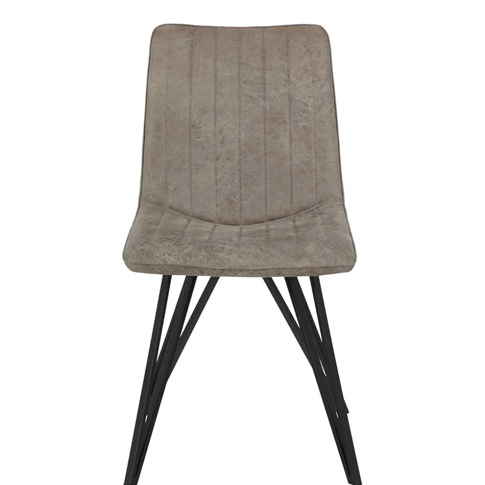 Esszimmerstuhl in Beigegrau - Beveric (Set)