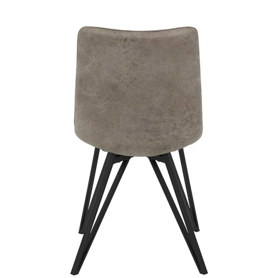 Esszimmerstuhl in Beigegrau - Beveric (Set)