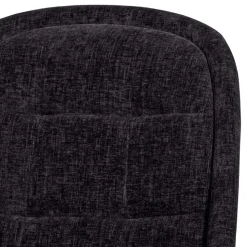 Esszimmerstuhl in Dunkelgrau Samt - Asne (2er Set)