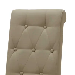 Esszimmerstuhl Loma in Creme (2er Set)