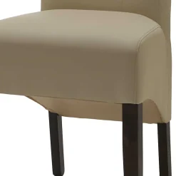 Esszimmerstuhl Loma in Creme (2er Set)