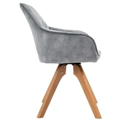 Esszimmertisch & Tischsessel Set - Salma (siebenteilig)