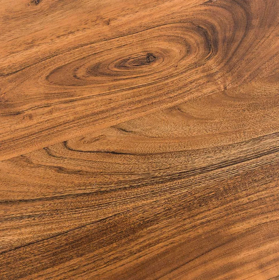 Esszimmertisch mit Naturkante und A-Design-Gestell - Viradossa